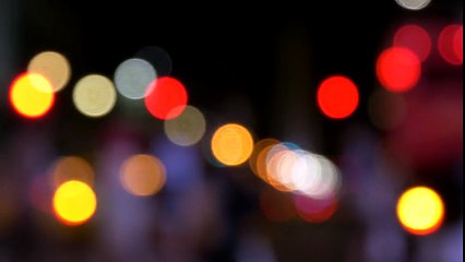 Blurry New York City Lights Loop