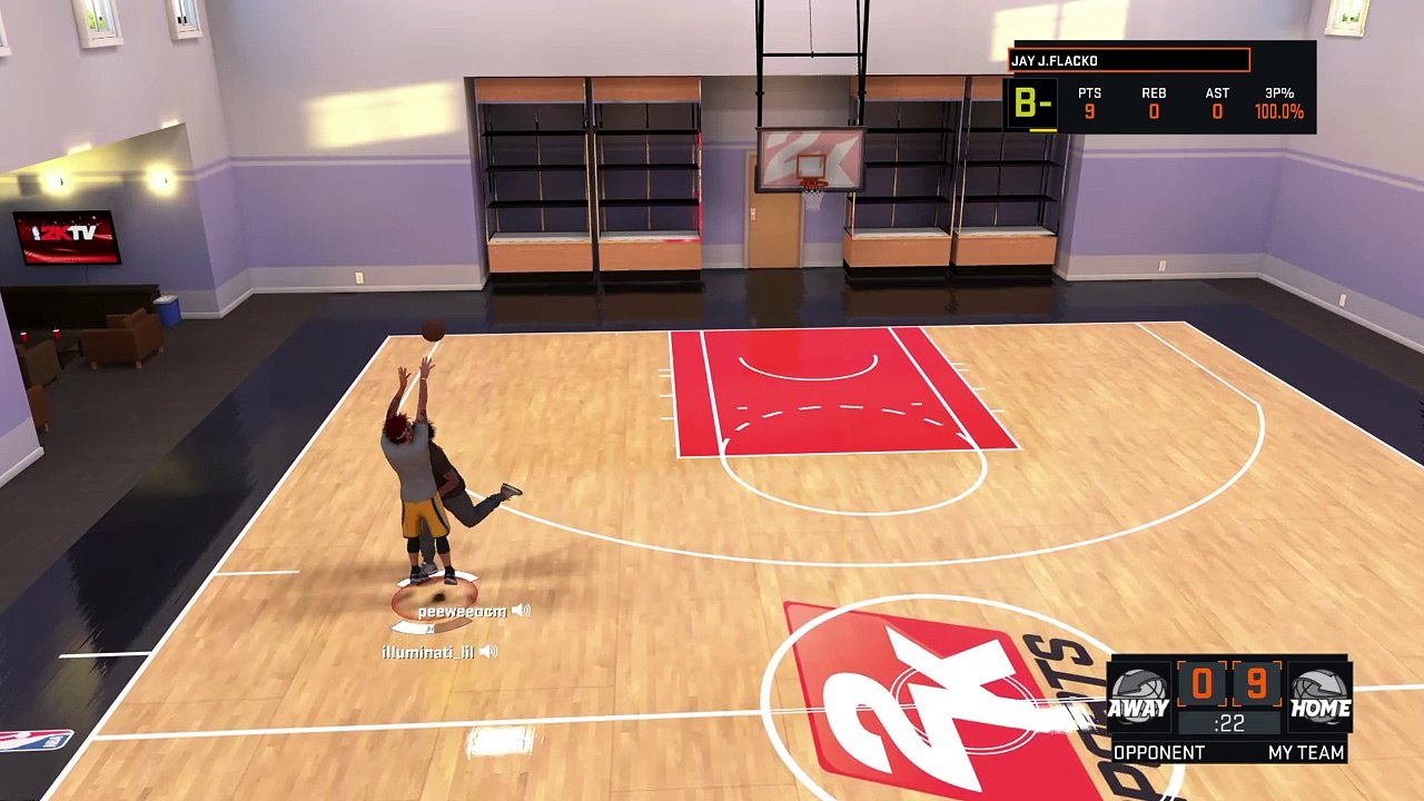 NBA 2K16 1v1 he so trash