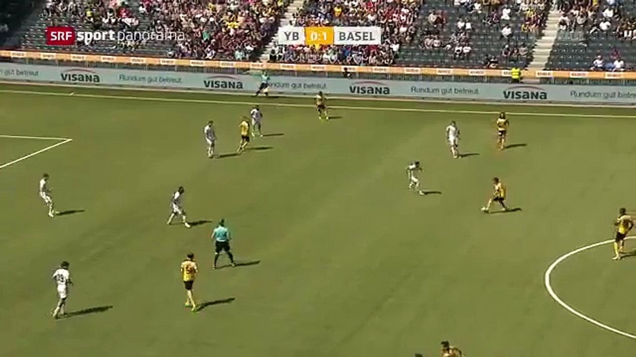 Young Boys 1:1 FC Basel (Swiss Super League 21 May 2017)