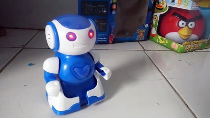 Robot pintar homyped vs robot ANGRY BIRD WILL LAY EGGS