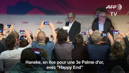 Cannes: Haneke, en lice pour une 3e Palme d'or avec "Happy End"