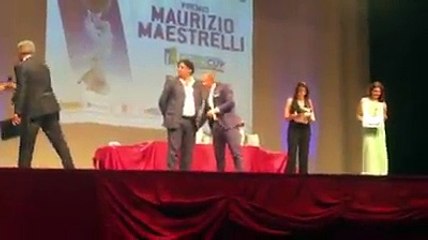 La premiazione di Igli Tare