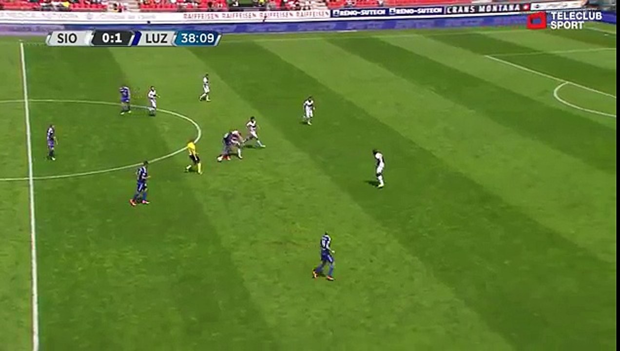 FC Sion 0:2 FC Luzern (Swiss Super League 21 May 2017)
