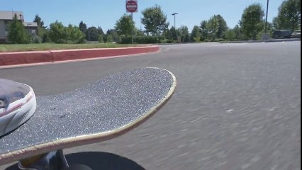 Skateboarding Close-Up 1