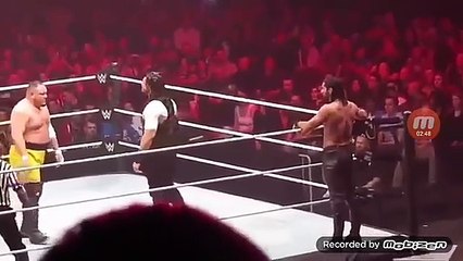 Wwe raw 16 may 2017 off air roman and seth rollins vs samoa joe and bray wyatt