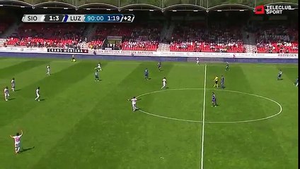 FC Sion 2:3 FC Luzern (Swiss Super League 21 May 2017)