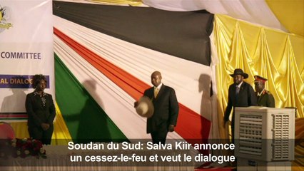 Soudan du Sud: Kiir annonce un cessez-le-feu et veut le dialogue