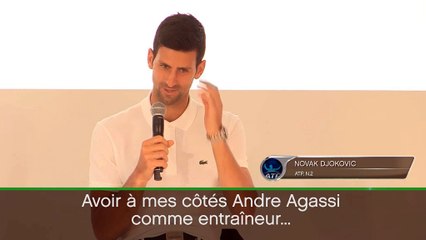 ATP - Djokovic : ''Agassi… un rêve qui devient réalité''