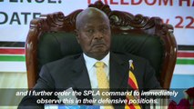 South Sudan's President Kiir declares unilateral ceasefire