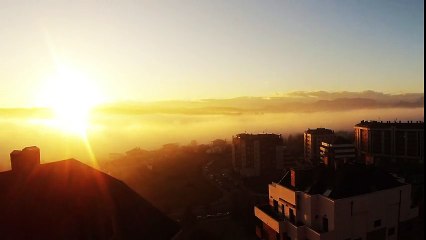 Sunrise Timelapse Over Oviedo