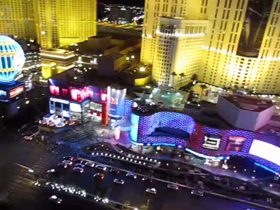 Las Vegas from rooftop