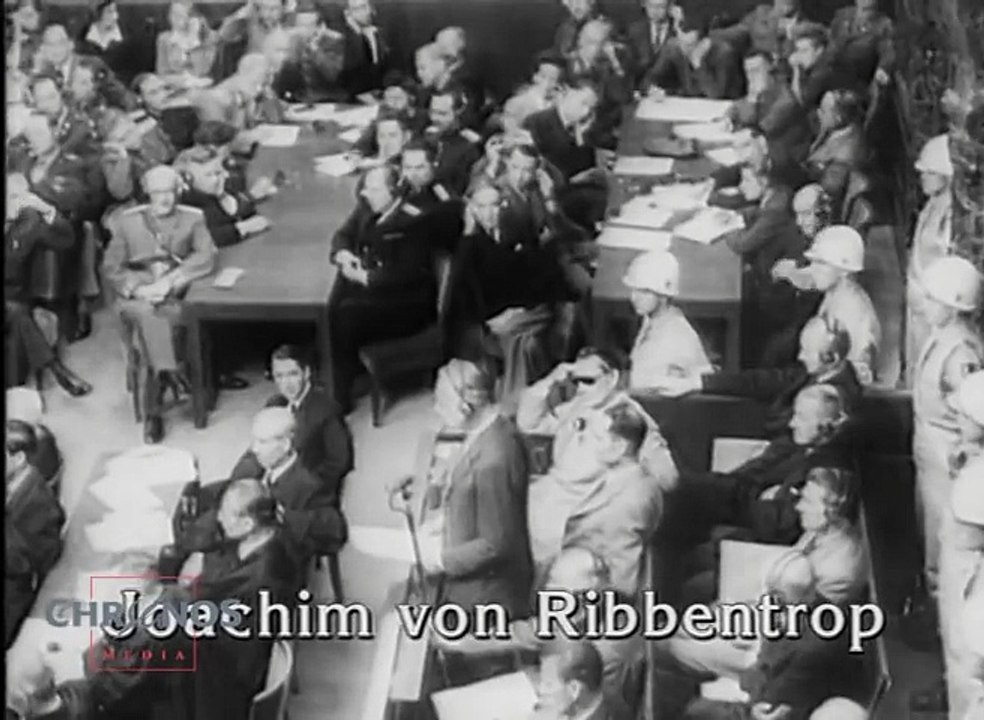 Der Nürnberger Prozess - Das Urteil (6⁄9) ⁄ Hauptkriegsverbrecher-Prozess