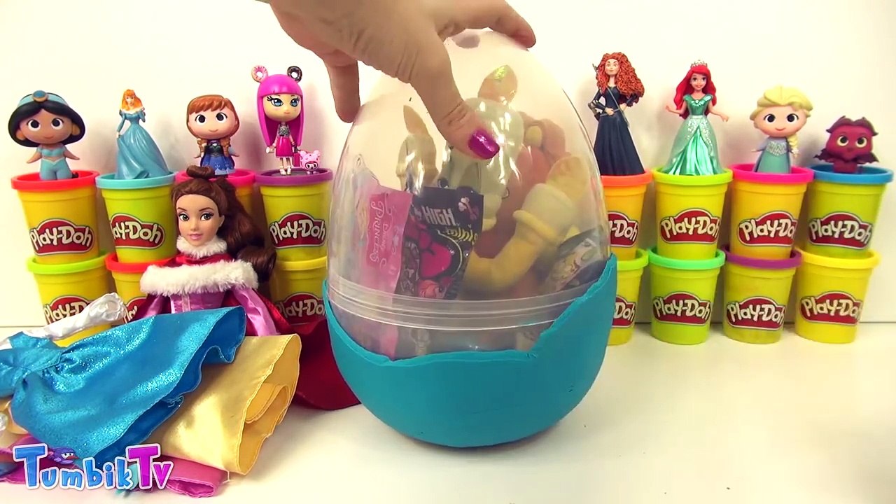 Güzel ve Çirkin Belle Sürpriz Yumurta Oyun Hamuru - Güzel ve Çirkin Belle Oyuncakları