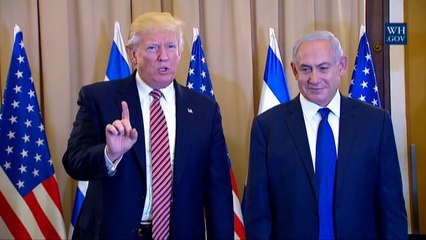 President Trump Surprisingly States "I Never Mentioned The Word Israel"