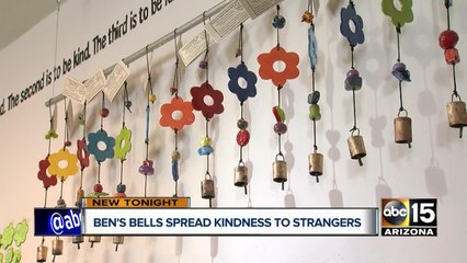 Ben's Bells spread kindness to strangers going through tragedy