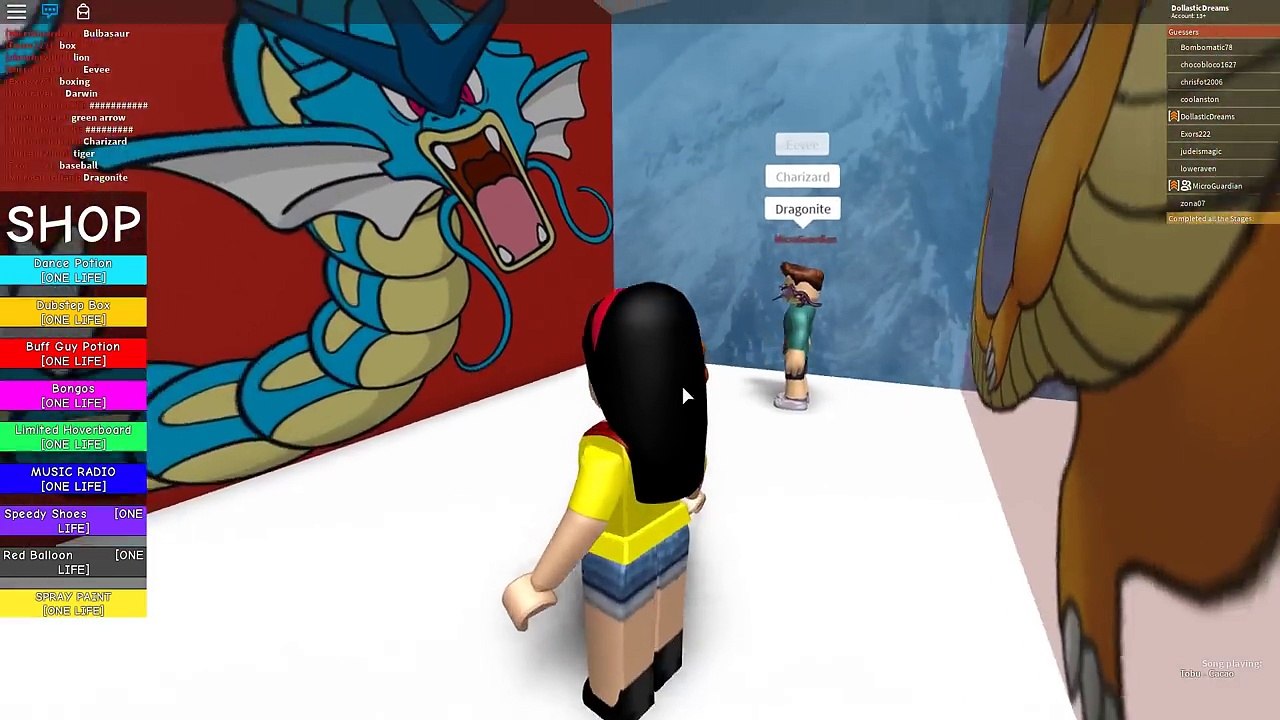 Whos That Pokemon Roblox Guess The Famous Characters With Microguardian Dollastic Pl Dailymotion Video - deathrun roblox gamer chad