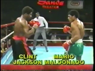 Clint Jackson vs Mario Maldonado (17-12-1981) Full Fight