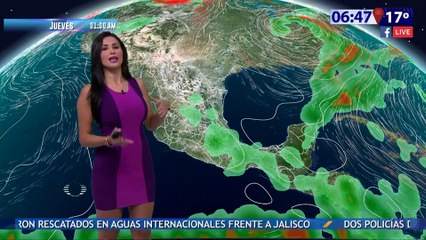 Susana Almeida Pronostico del Tiempo 22 de Mayo de 2017