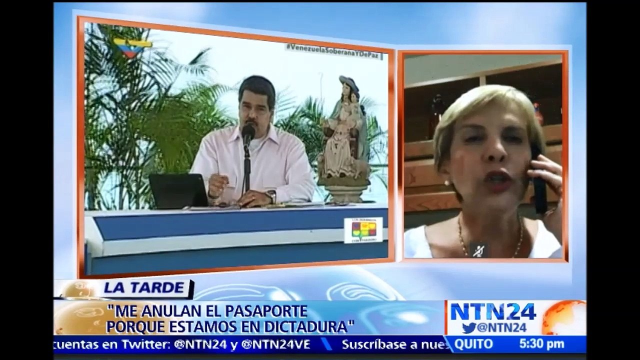 “Me anulan el pasaporte porque estamos en dictadura”: Periodista venezolana Nitu Pérez Osuna