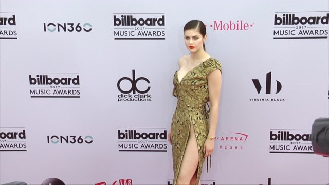 Alexandra Daddario Goes Commando! at the 2017 BBMAs