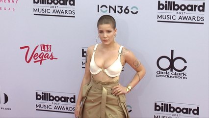 Halsey 2017 Billboard Music Awards Magenta Carpet