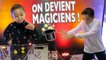 VLOG - ON DEVIENT MAGICIENS ! Découvrez nos Tours de Magie