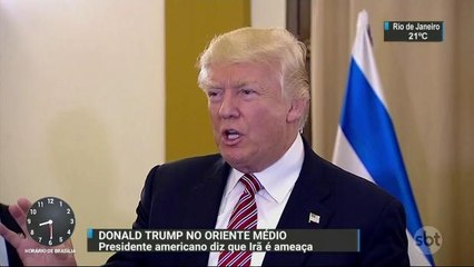 Donald Trump diz que Irã é uma ameaça aos países do Oriente Médio