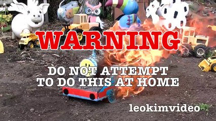 Thomas Tank Dark Side Knock Off Toys Ep15 Thomas Train Battle Coal Fire Piñata-ujrrcof3