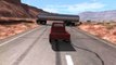 BeamNG drive -   Trailer Car Crashes