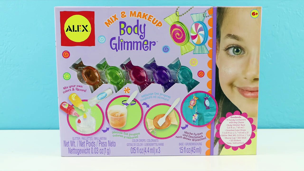 How to Make Body Shimmer with this Body Glimmer DIY KitTGwMY video