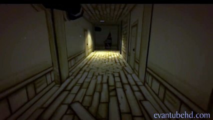 BENDY AND THE INK MACHINE!!! Scary Video Game!-doS--irB