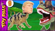 TRUMPOSAURUS Dinosaurs Revenge Jurassic Park World Toys Dinosaur Toy Kids Videos 9-gQ