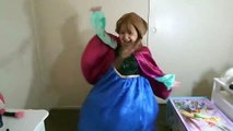 50 Halloween Costumes Disney Princess Kids Costume Runway Show Anna Queen Elsa-WR