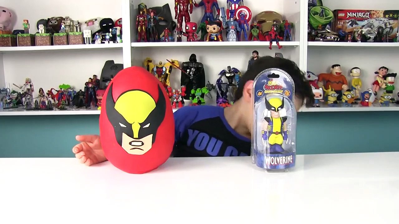Wolverine Dev Sürpriz Yumurta Açma Oyuncak Abi-mkwckYG
