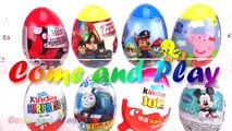 Super Surprise Eggs Kinder Surprise Kinder Joy Disney Mickey Mouse Peppa Pig Paw Patrol For Kids-FoDc