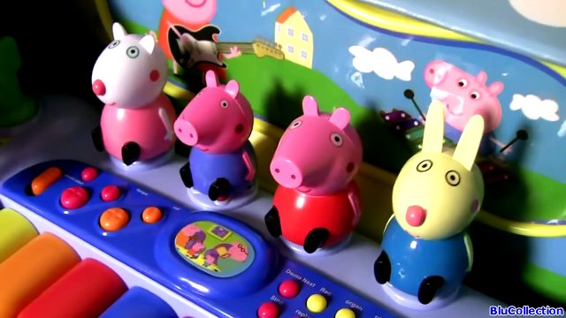 Peppa Pig Keyboard Piano with Microphone Peppa's Friends Juguete teclado con Micrófono de Pig George-cArET