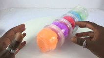 DIY Kinetic Foam Hello Kitty VS Kinetic Sand Hello Kitty VS Play Doh Finger Family Learn Colors-7osO