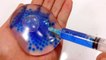 DIY How To Make 'Orbeez Slime Water Balloons' Syringe Real Play Learn Colors Slime Toy-RIHVJ