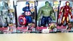 Superhero Marvel - Titan hero Tech -  Hulk vs Iron Man, Ultron, Captain America #SurpriseEggs4k-Lt