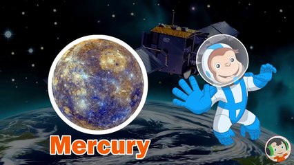 Curious George Learn Planet Names Finger Family Song - Kids Song - Nursery Rhymes-dH1lJgU