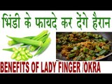 भिंडी में हैं हैरान कर देने वाले फायदे | Benefits Of Lady Finger/Okra In Hindi | Bhindi Ke Fayde