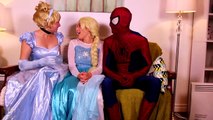 Frozen Elsa Turns into a BAD BABY! w_ Spiderman Pink Spidergirl Joker Anna! Funny Superhero Video  -)-xWa6iO