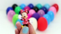 Play Doh Surprise Eggs Peppa Pig Minnie Mouse Frozen Hello Kitty SpiderMan SpongeBob Huevos Sorpresa-S6e
