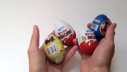 SpongeBob, Mickey Mouse Clubhouse, Star Wars and Kinder Surprise Chocolate Eggs Unboxing-rzCZeFJk