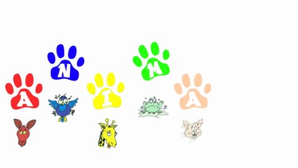 Animals Chant 1 - Animals Vocabulary for Children by Elf Learning Videos-fa