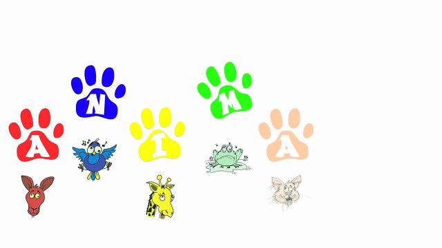 Animals Chant 1 - Animals Vocabulary for Children by Elf Learning Videos-fa