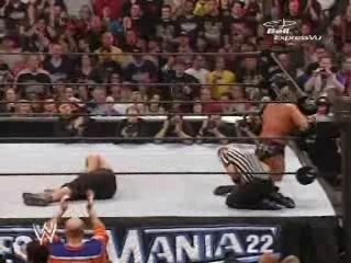 Triple h vs john cena wrestlemania 22 part 2
