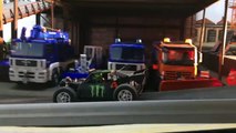 RC BRUDER TRUCKS videos TOYS POLICE Action Racing JEEP--mzydk