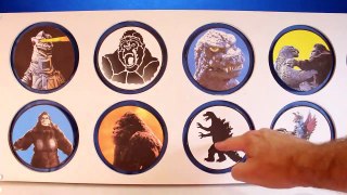 KING KONG vs GODZILLA GAME Kong Skull Island   Godzilla Surprise Toys Slime Wheel Kids Games-t_lxUgn5
