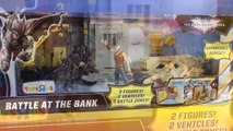 Batman The Dark Knight Rises Battle At The Bank Playset Bane Tries To Steal Money Tumbler Stops Him-y